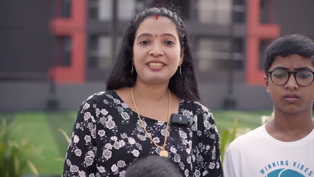 Shan Kumar and family speaking about living at Kent Palm Grove